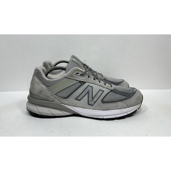 New Balance 990v5 Made In USA Castlerock Grey Men’s Size 9.5 Sneakers M990GL5 - Picture 1 of 10
